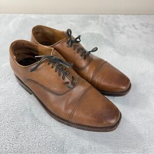 Thursday Everyday Men's Size 10 US Brandy Executive Oxford Leather Dress Shoes